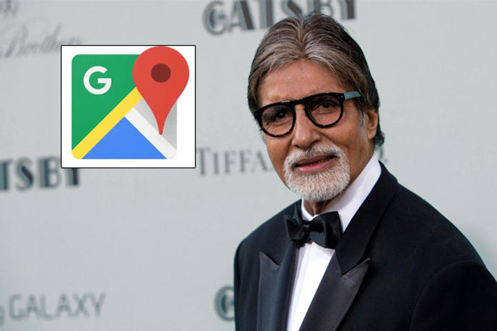 Amitabh Bachchan voice can be heard in Google Maps
