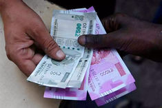 Checks and online transactions declined from 26% to 71% in April