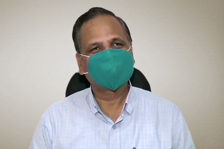 Health Minister Satyendra Jain tests COVID-19 positive Health Minister Satyendra Jain tests COVID-19 positive