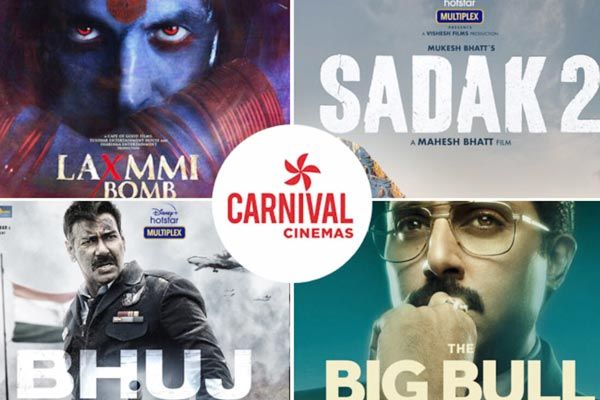 Very Disappointing Carnival Cinemas takes an indirect dig at Akshay Kumar Laxmmi Bomb & other Dis