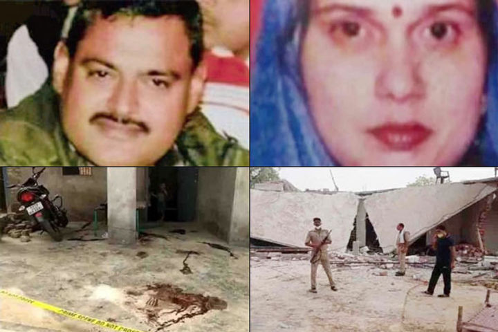 Vikas wanted to bomb the police seized explosives and weapons Big disclosure about wife Richa
