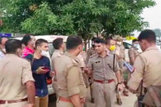 3 policemen suspended including two inspectors who came in contact with Vikas Dubey