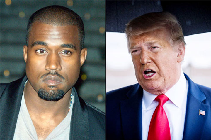 Very Interesting Donald Trump reacts to Kanye West&rsquos Presidential bid