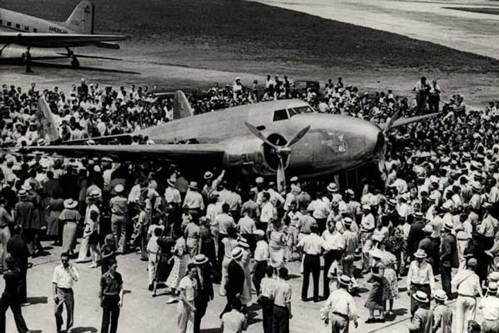 Today Howard Hughes flew for a world tour in 91 hours