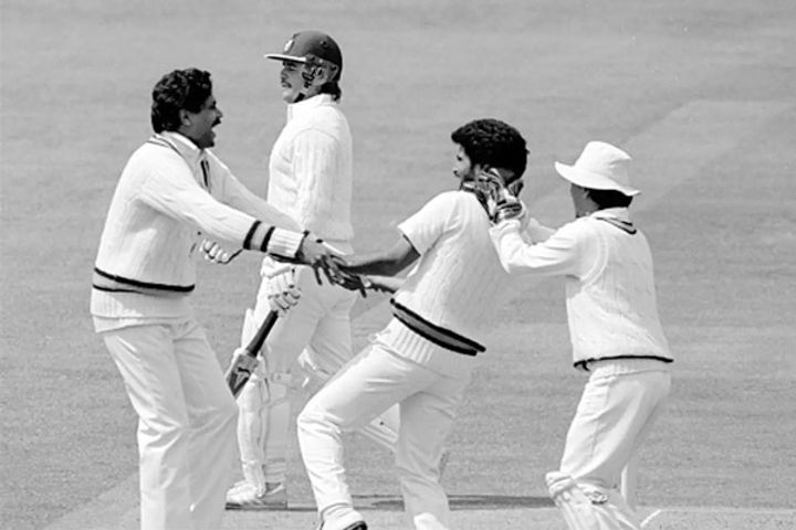 Today in 1986 India defeated England by 5 wickets and won the first Test at Lord's.