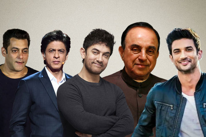 Swami attack on the silence of the three Khans in Sushant Suicide case said should they be investig Swami attack on the silence of the three Khans in Sushant Suicide case said should they be investig