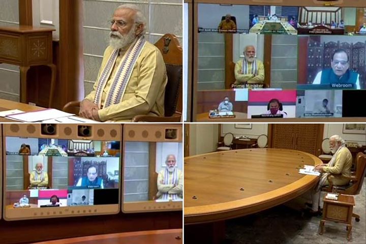 PM Narendra Modi reviews COVID-19 situation in India reiterates need to maintain social distancing i
