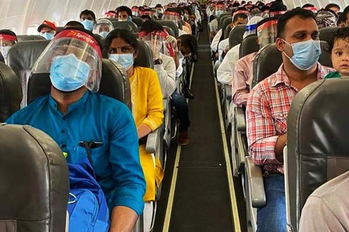 Filling middle seats in aircraft will double the risk of coronavirus warns MIT researchers