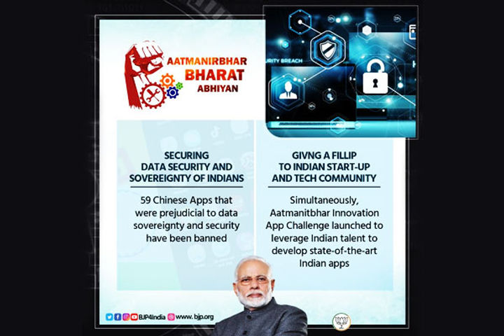 Modi government brought make in India app innovation challenge after Chinese apps were banned