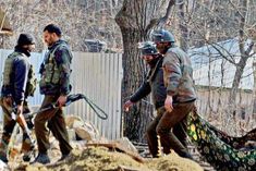 Encounter between terrorists and security forces in Anantnag