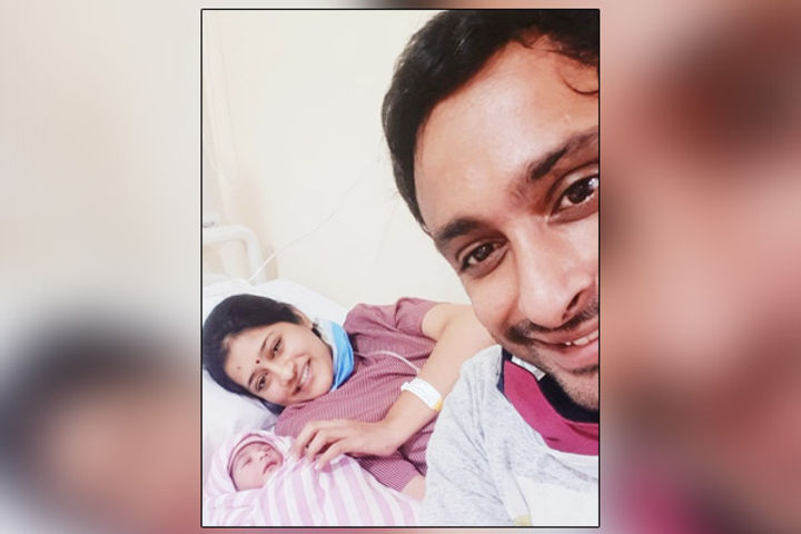 Ambati Rayudu and wife Vidya blessed with a baby girl