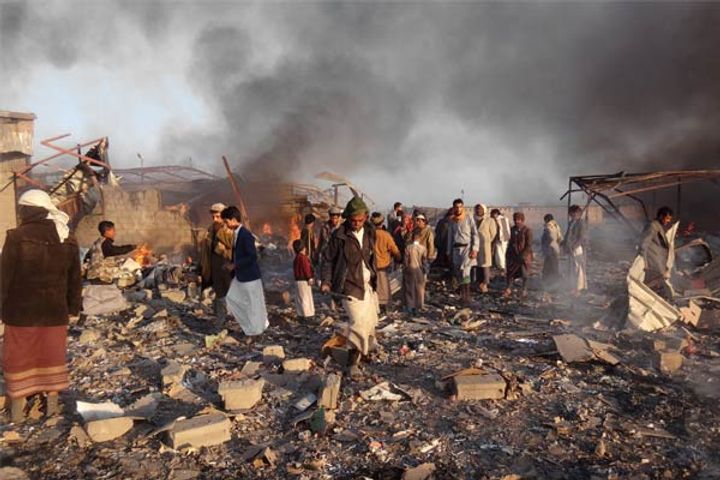 9 killed including 7 children in Yemen air strike