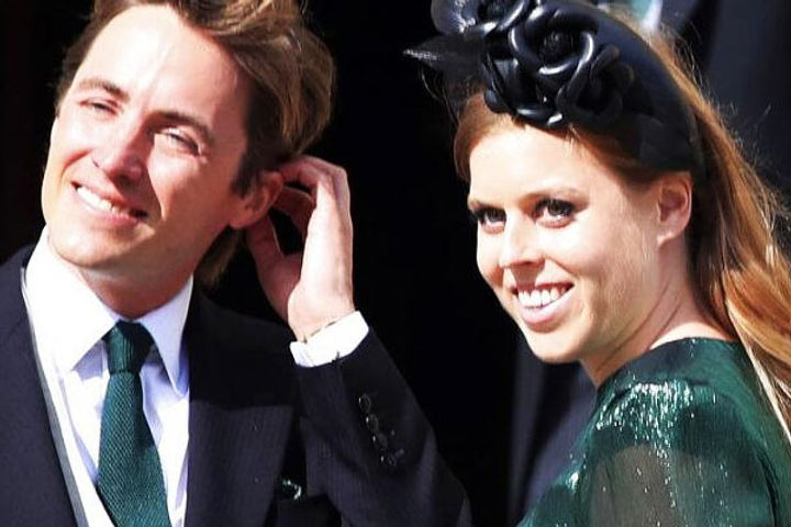 Queen Elizabeth IIs granddaughter Princess Beatrice married fiance Edoardo Mapelli Mozzi in a secret