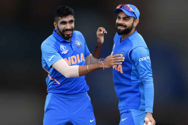 ICC ODI Rankings Virat Kohli Rohit Sharma continue to reign supreme Jasprit Bumrah maintains second 