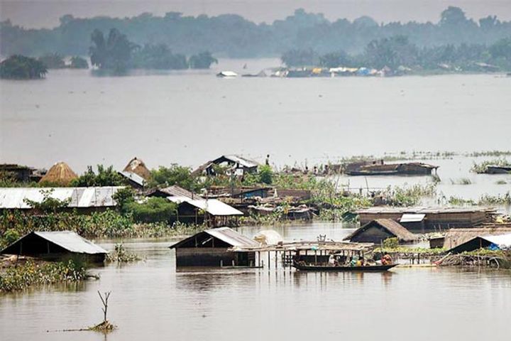 Over 56 lakh people affected by floods in Assam 109 dead