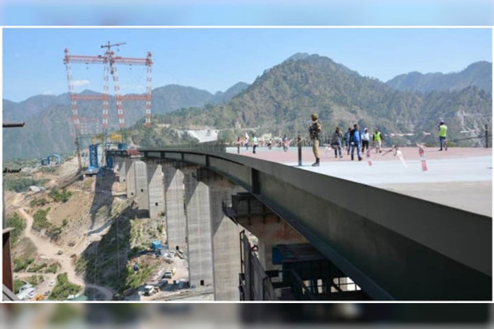 World highest railway bridge over Chenab river in Jammu and Kashmir to be ready by 2021