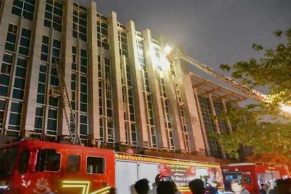 Fire in Ahmedabad's COVID hospital eight patients died