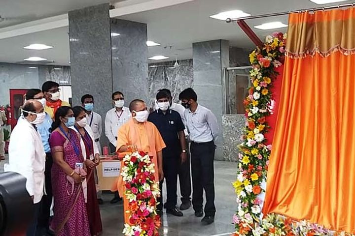 CM Yogi inaugurates 400-bed COVID Hospital in Noida