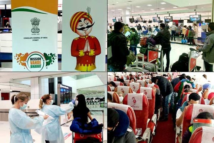 Under the Vande Bharat Mission, 10 lakh people have returned home so far the plane left for Indians 