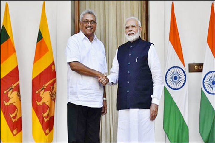 Realizing the danger with China PM Modi increased his proximity with the Sri Lankan government