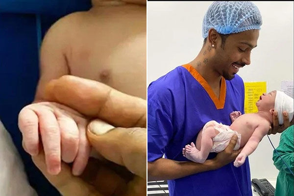 Hardik Pandya reveals the name of his son in latest Instagram story