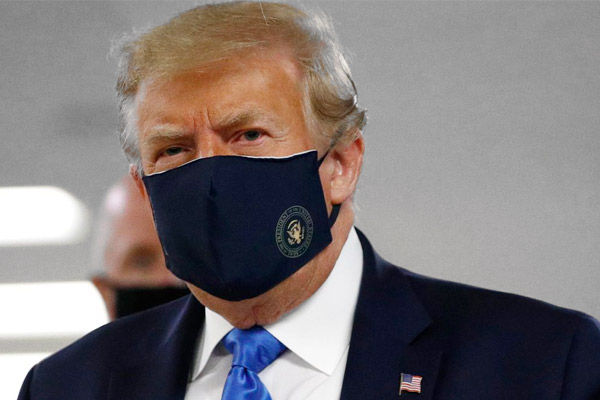 54% cases of infection in US continent Trump said  will never forgive China