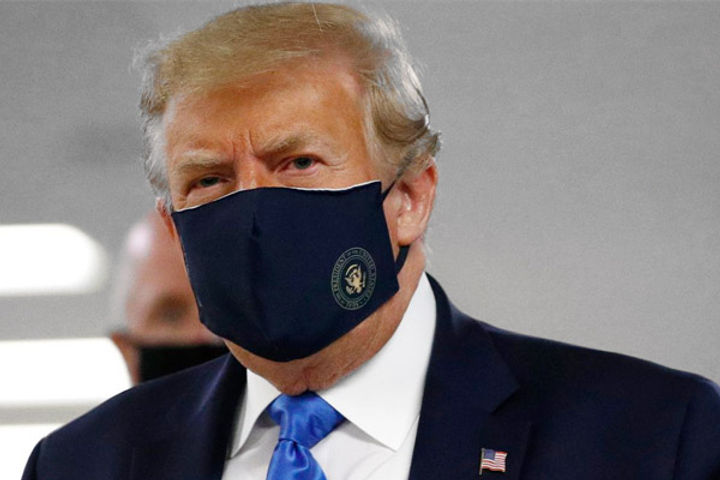 54% cases of infection in US continent Trump said  will never forgive China