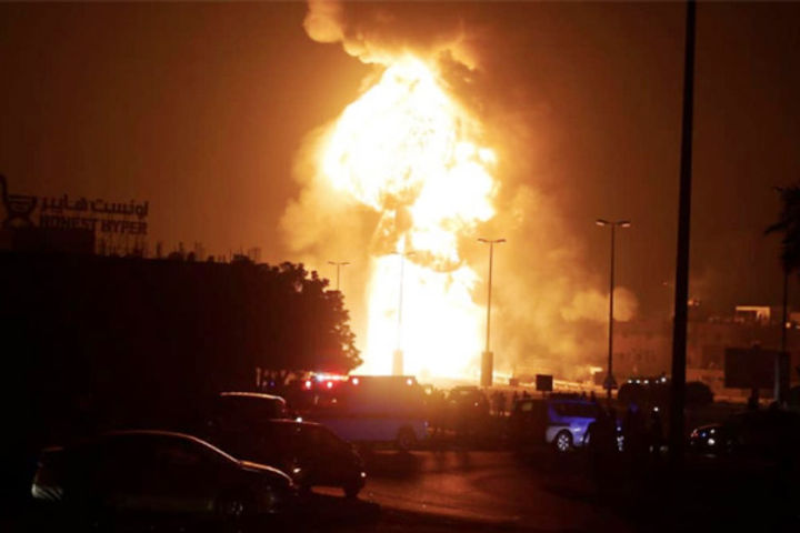 Arab gas pipeline explosion power failure in Syria