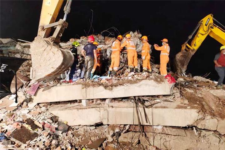 15 dead in Raigad building collapse rescue operation still underway after 36 hours