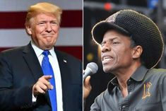 Donald Trump and Eddy Grant