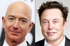 Jeff Bezos and Elon Musk