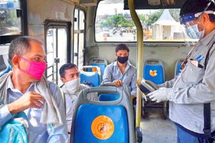 Coronavirus can spread in bus