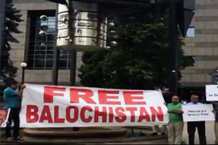 Baluchistan Supporters Rally In Germany