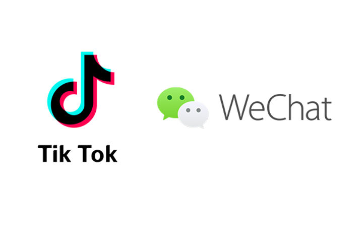 TikTok and WeChat TikTok and WeChat