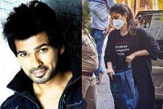Nikhil Dwivedi with Rhea Chakraborty