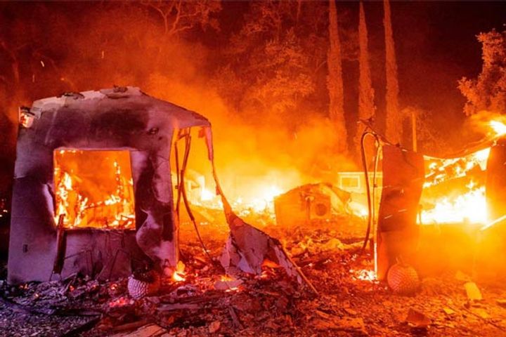 10 dead in California Wildfire 