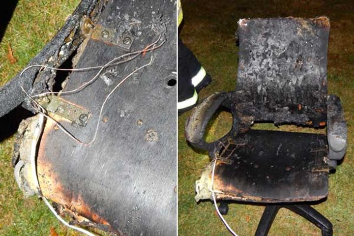 Burnt chair