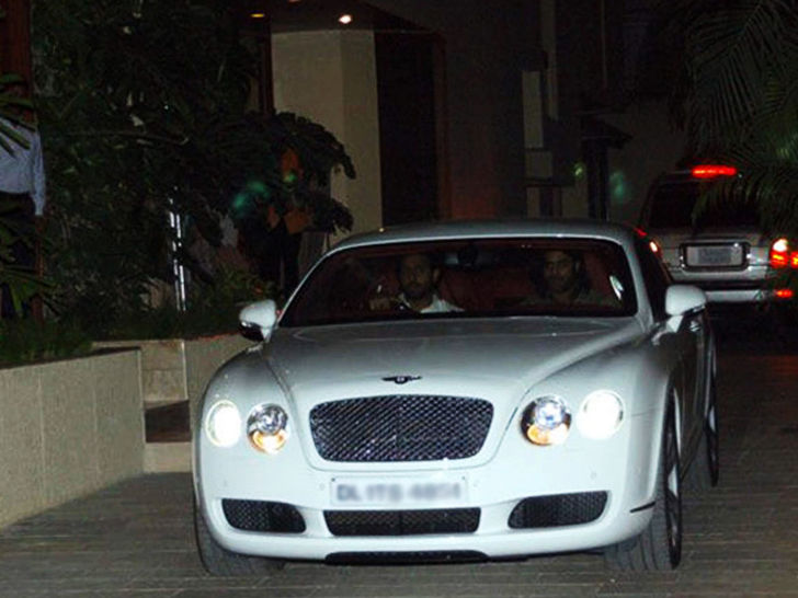 Amitabh Bachchan Travels Bentley Continental GT