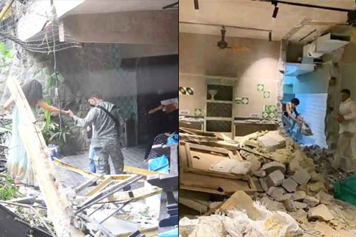 Kangana Ranaut Shares Pics Of Her Demolished Mumbai Office