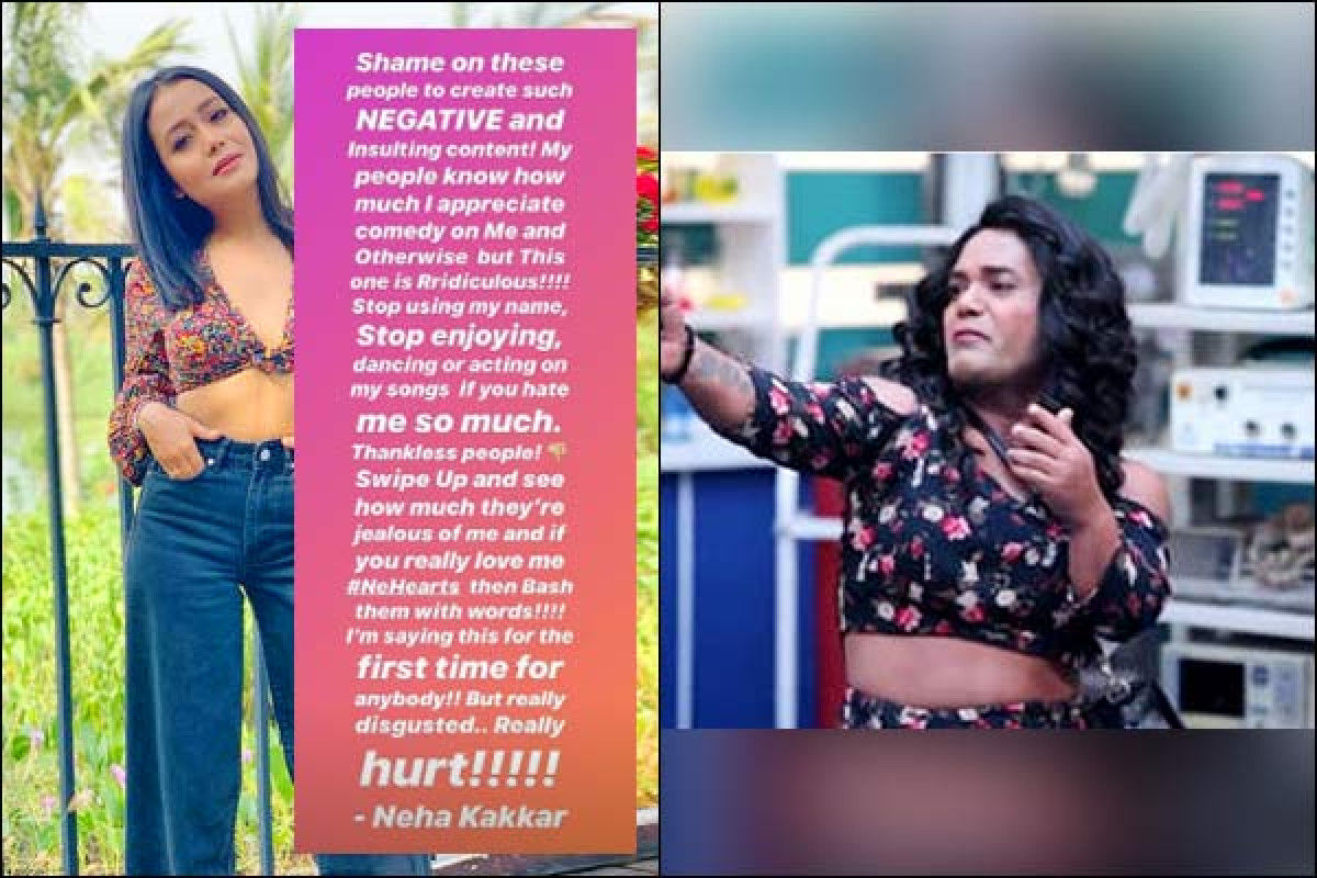 Shame on these people: Neha Kakkar slams Gaurav Gera and Kiku Shardas  comic act based on her - Shortpedia News App