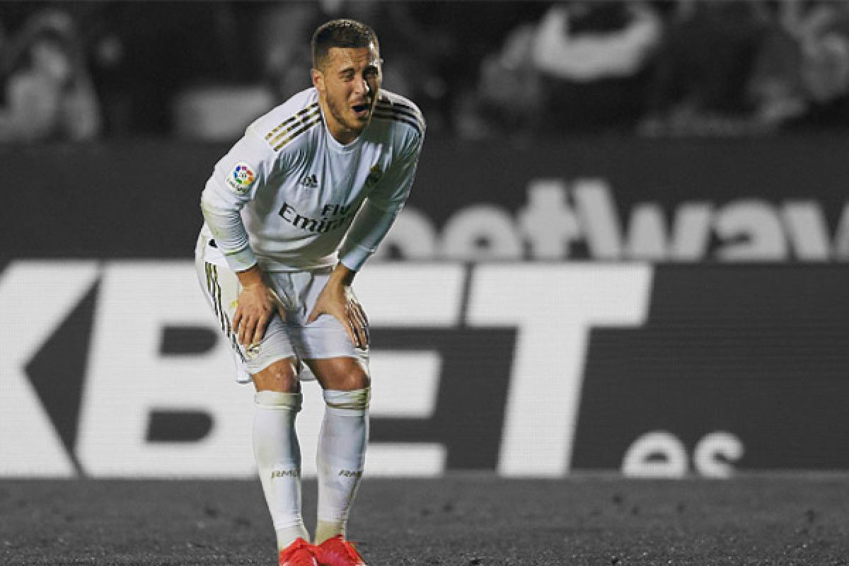 Real Madrid Eden Hazard out with right ankle fracture