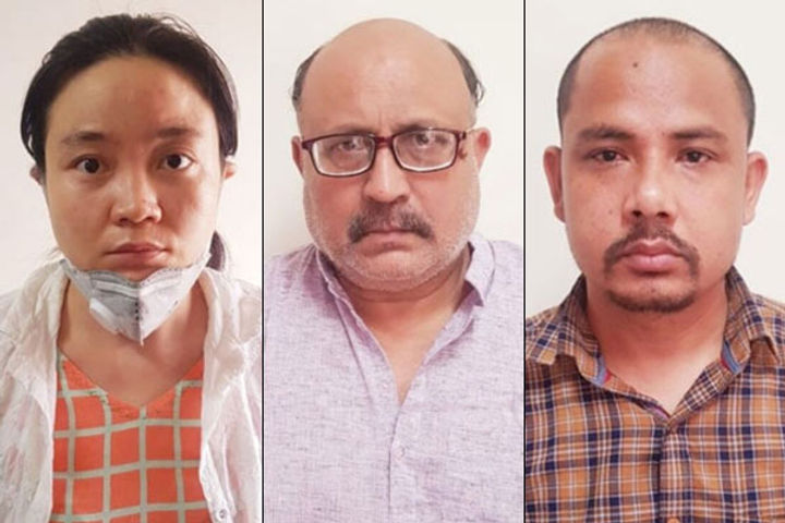 Journalist Rajeev Sharma Chinese Woman Nepalese Man To Seven Day Police Custody