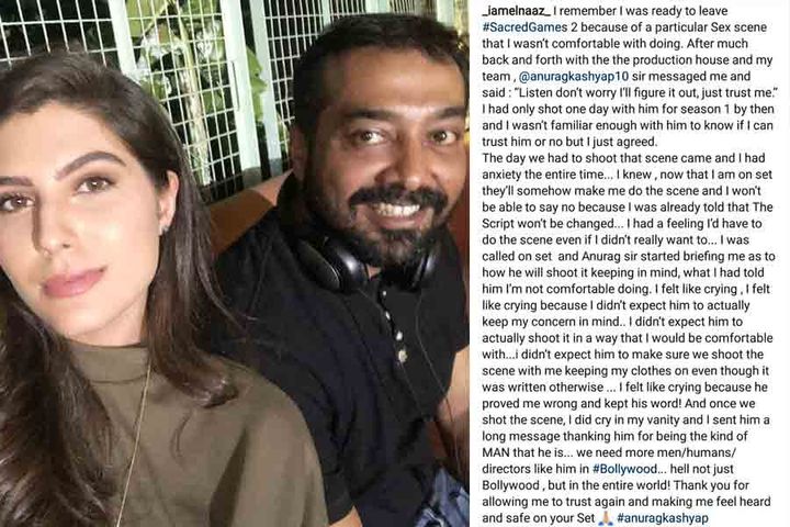 Elnaaz Norouzi Support To Anurag Kashyap