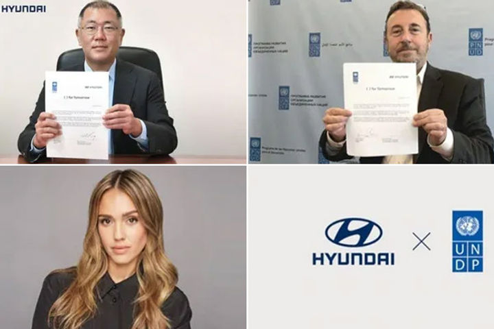 Hyundai and UNDP sign agreement