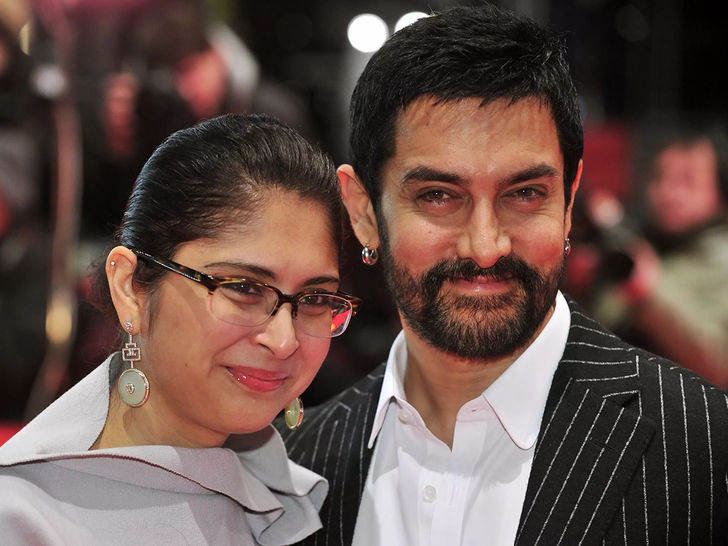 The now married Aamir Khan and Kiran Rao