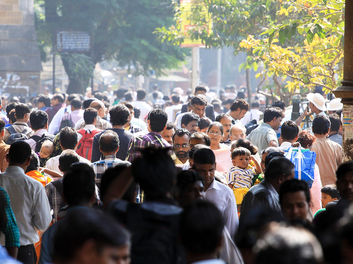 Mumbai and its crowded spaces
