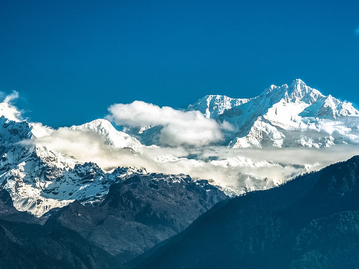 The Massive Mountain of Kanchenjunga
