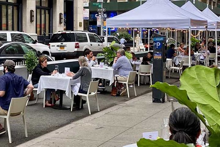 Outdoor Dining in New York