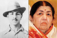 Bhagat Singh and Lata Mangeshkar birthday