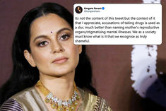 Kangna did a retweet to Trumps tweet 